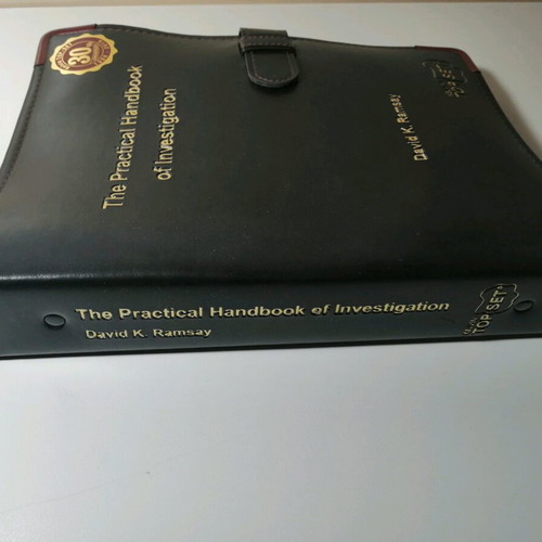 Kelvin topset Practical handbook of investigation like new, English