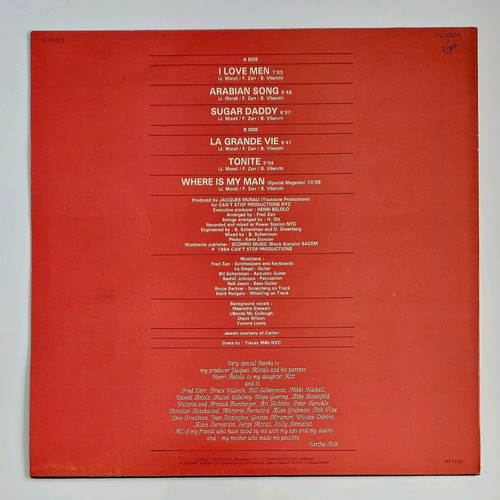 Eartha Kitt I Love Men vinyl record like new