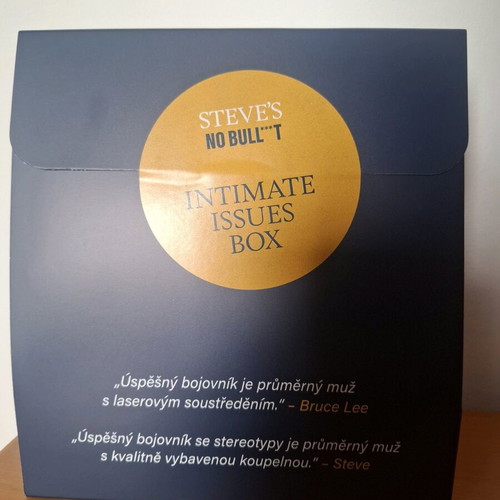 Steve's No Bull***t body care set for men new