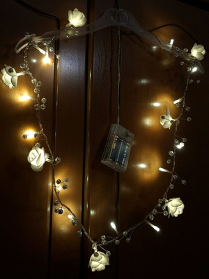 Battery-Powered String Lights Warm White