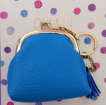 Fragola electric coin purse new, blue