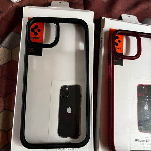 Spigen cases for iPhone 13 like new, hard, 2 pieces