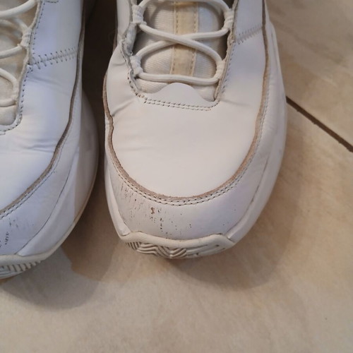 Jordan athletic shoes size 45 used, white