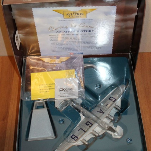Corgi 47402 Avro Lancastrian BOAC model like new, scale 1:144