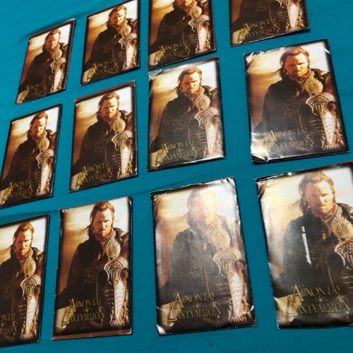 The Lord of the Rings set of 12 sealed packs new