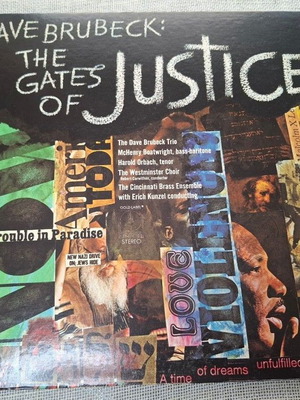 Dave Brubeck The Gates Of Justice LP σαν καινούργιο, τζαζ