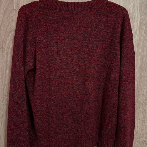H&M light sweater used, medium, red