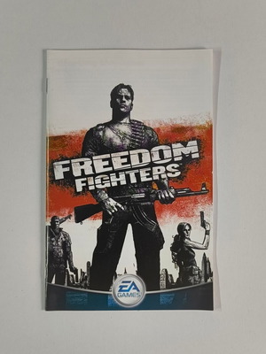 Freedom Fighters PS2 manual used, English edition
