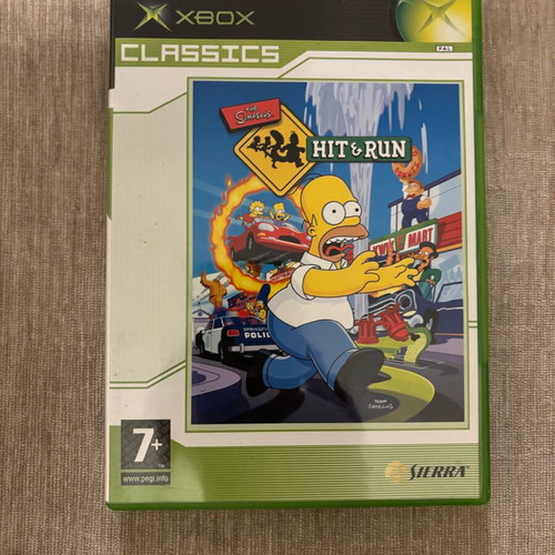 The Simpsons Hit & Run Xbox Original used, full English version