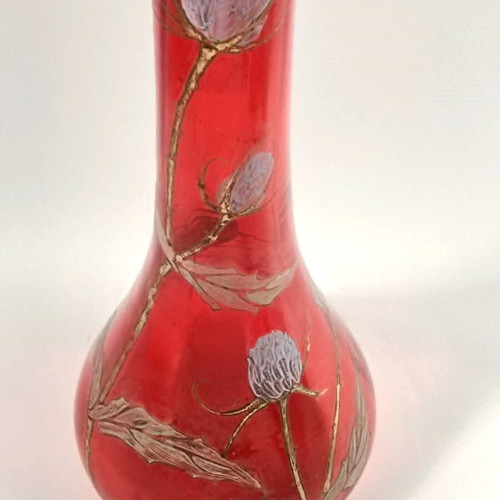 Antique François-Théodore Legras Art Nouveau Vase like new