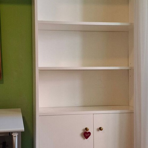 Moll Desk and Ergonomic Chair Set used, Large Bookshelf, Germany