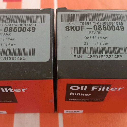 Oil filter new for various Renault models 4059191301485