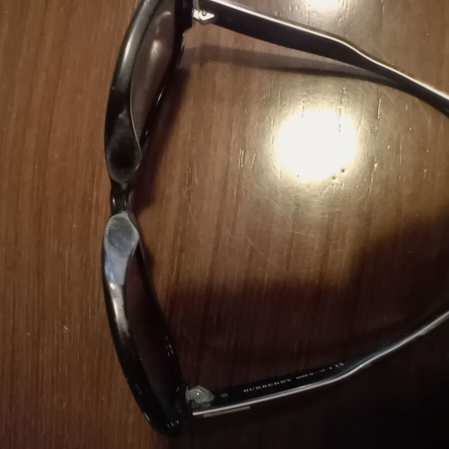 Burberry sunglasses used, black, with wear