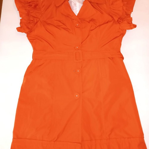 Mat Fashion summer coat like new, size S, red orange