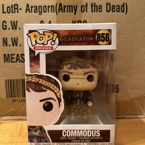 Commodus 858 Gladiator Funko Pop mint