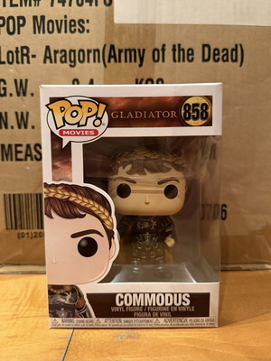 Commodus 858 Gladiator Funko Pop mint