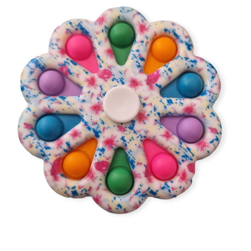 Fidget Spinner Pop It New Multicolor Stress Relief Toy