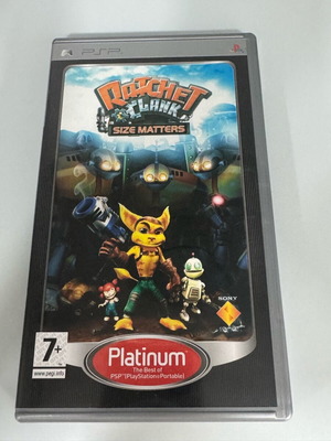 Ratchet and Clank Size Matters PSP used