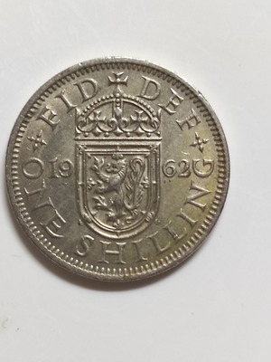 Νόμισμα United Kingdom 1 Shilling 1962 μεταχειρισμένο