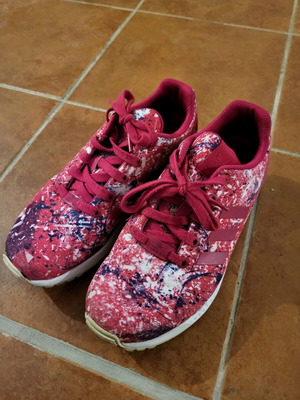 Zx Flux adidas φουξ-μωβ 38.5 αθλητικά μεταχειρισμένα