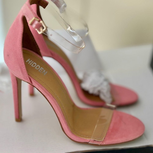 Hidden Fashion Pink Heels New Size 38