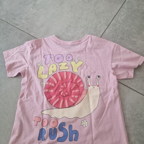 Sinsay Pink Short Sleeve T-shirt Size 128 New