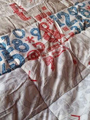 Single quilt used, warm and soft 1.50×2.00