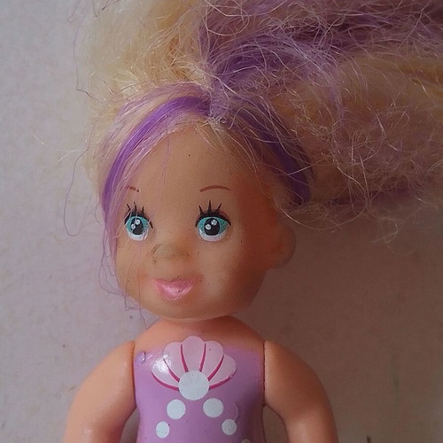 Small Mermaid Doll Simba Toys used, height 7 cm