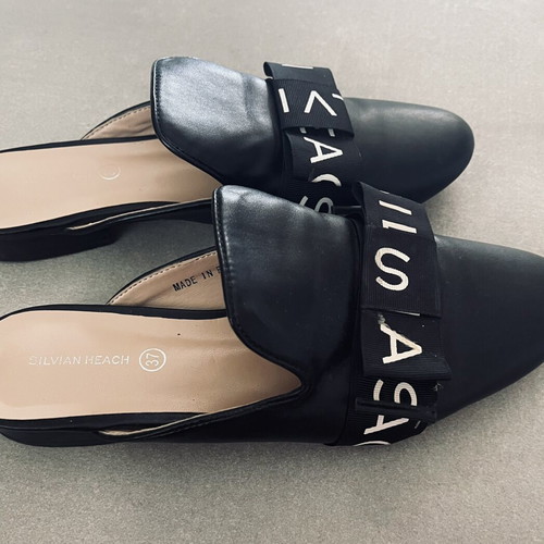 Silvian Heach black mules used, size 37