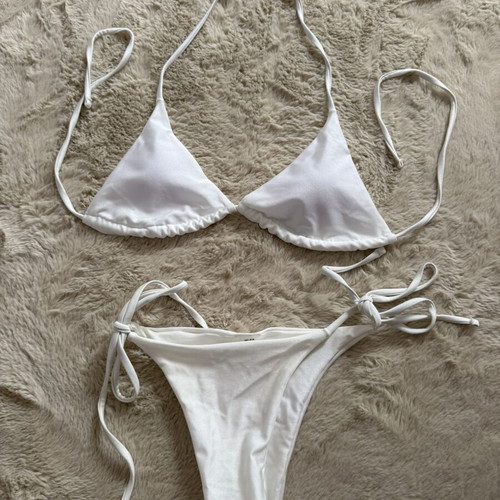 Shein white bikini set, size XS / 34 / 6