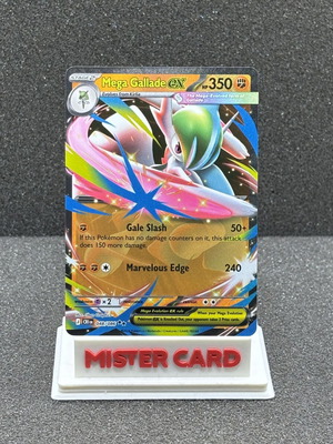 Mega Gallade ex 048/086 (RR) Chaos Rising card like new