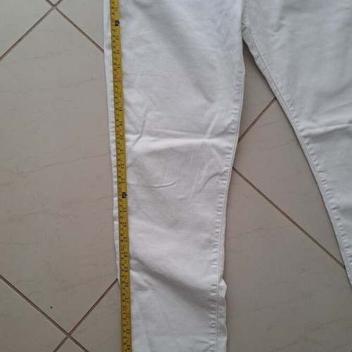 White elastic jeans Fionina Jeans like new, size 6XL