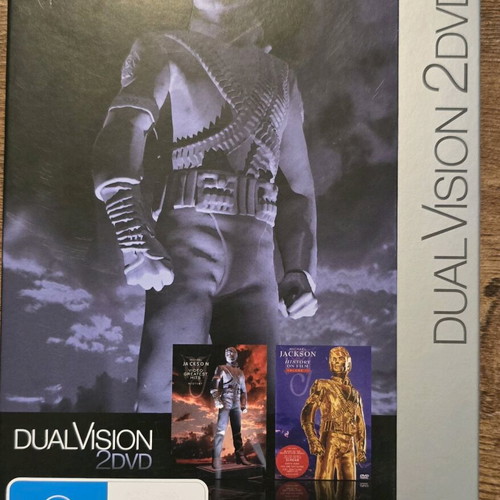 Michael Jackson History Volume 1+ Volume 2 DVD like new