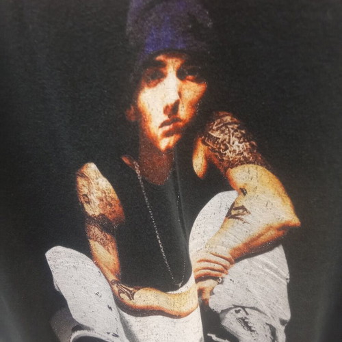 Eminem Shirt Abercrombie & Fitch used with alterations, black, size L