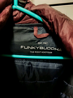 Μπουφάν Funky Buddha νεανικό, σαν καινούργιο, μέγεθος XL, κόκκινο