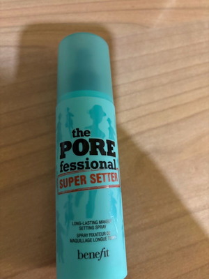 Benefit The Porefessional Setting Spray 120ml new, waterproof