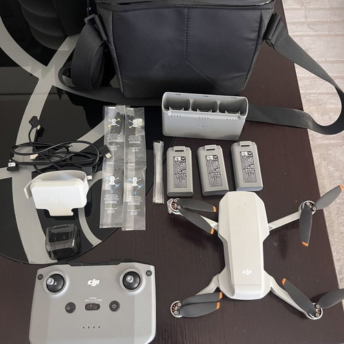 DJI Mini 4K Fly More Combo drone with 3 batteries