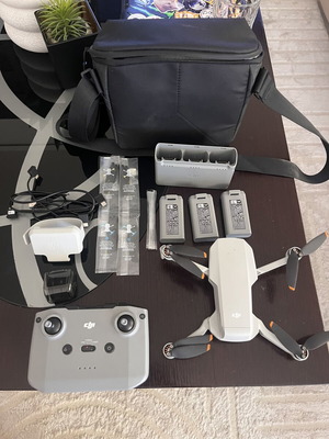 DJI Mini 4K Fly More Combo drone with 3 batteries