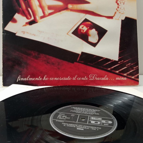 Mina Finalmente Ho Conosciuto Il Conte Dracula Double LP near mint, pop
