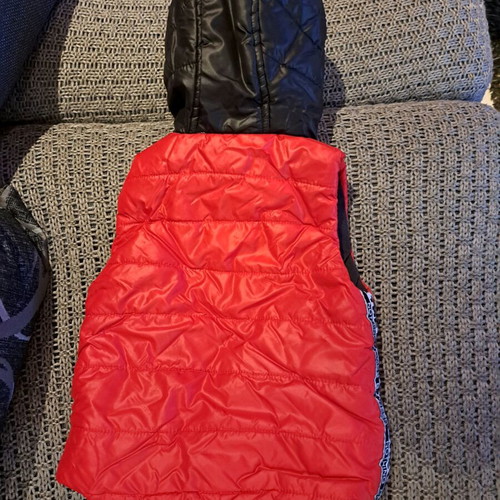 Children's sleeveless jacket vest like new, red, Hashtag No 12