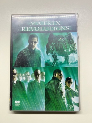 Matrix Revolution DVD used, with Greek subtitles