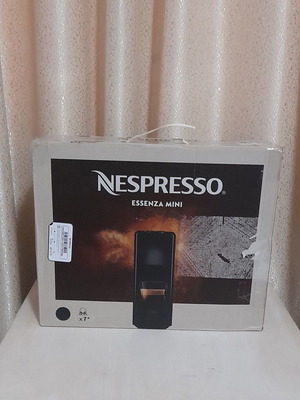 Nespresso Essenza Mini coffee machine like new, black