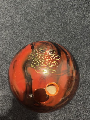 Bowling ball like new with holes