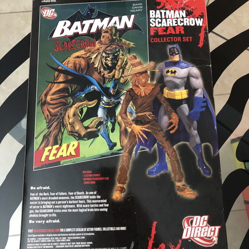 Batman Scarecrow Fear Collector Set 2-Pack DC Direct new