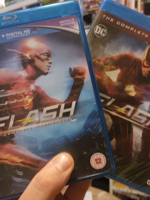 The Flash Seasons 1 and 2 Blu-Ray new, English subtitles