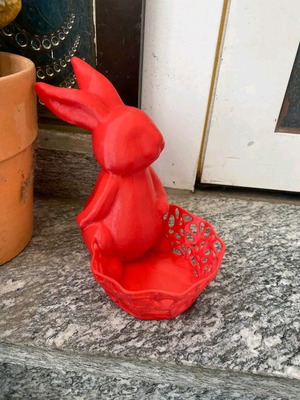 Πασχαλινό καλάθι λαγουδάκι