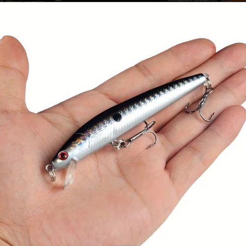 Minnow floating lures 9.5cm 8.5g jerkbait, set of 5, new