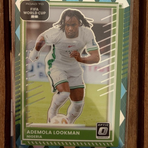 Ademola Lookman Argyle Optic Road to World Cup card like new