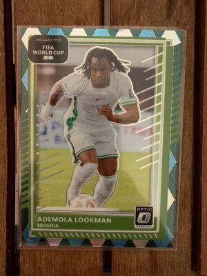 Ademola Lookman Argyle Optic Road to World Cup card like new