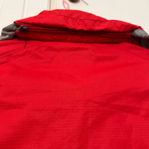Admiral Men's Jacket Red With Grey Details Like New Size S